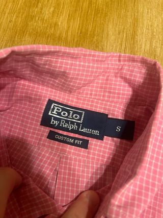 Camicia Polo Ralph Lauren Rosa a Quadri