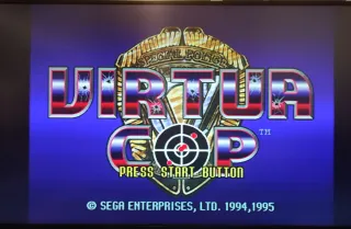 Virtua Cop Sega Saturn Shooter
