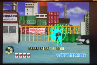 Virtua Cop Sega Saturn Shooter