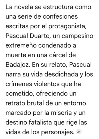 Libro: La Familia de Pascual Duarte