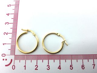 pendientes oro 18k