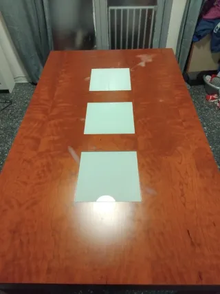 Mesa comedor extensible madera