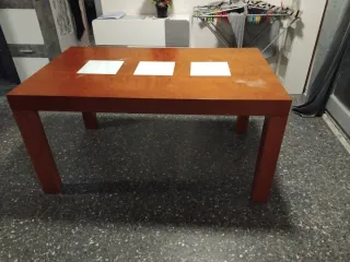 Mesa comedor extensible madera