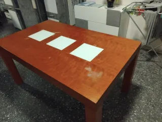 Mesa comedor extensible madera