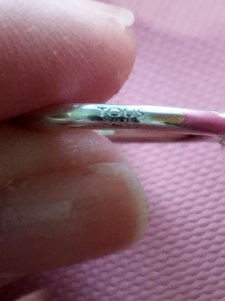 Anillo Flor Bicolor Tous Plata y Oro