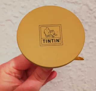 Figuras Tintín Loto Azul Resina