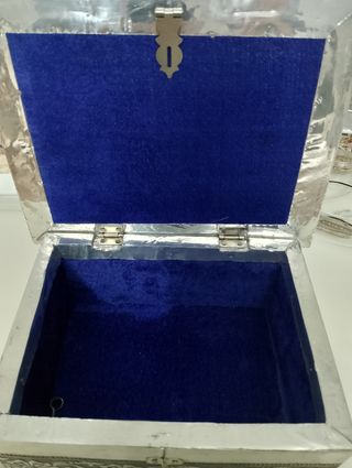 Caja de Alpaca Decorada