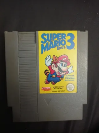 Super Mario Bros 3 Nintendo NES Español