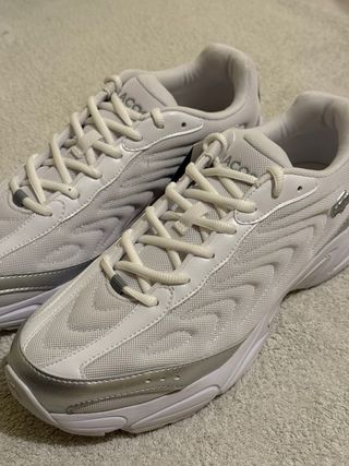 Lacoste Storm 2K Lite Blancas y Plateadas