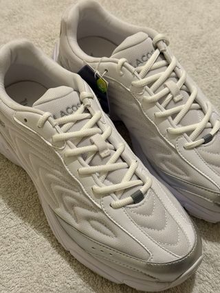 Lacoste Storm 2K Lite Blancas y Plateadas