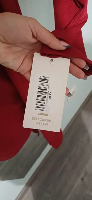 Vestido rojo elegante