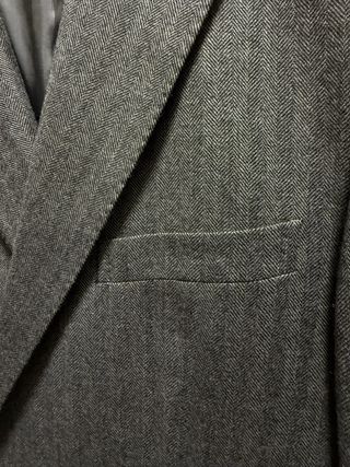 Chaqueta americana blazer gris para caballero.