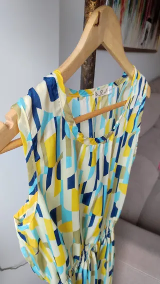 Vestido vintage estampado