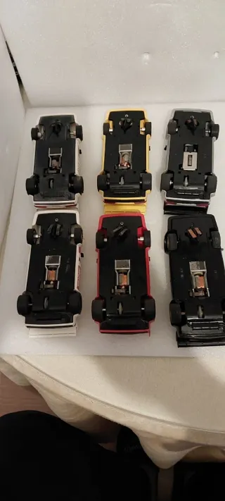 Lote 6 coches Scalextric Exin BMW M1