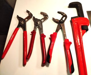 Lote herramientas fontanería y albañilería