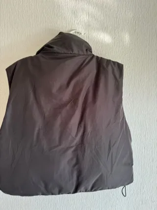 Chaleco acolchado Pull&Bear negro