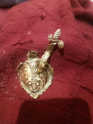 Corazón con espada flamígera para Virgen