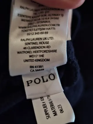 Sudadera Polo Ralph Lauren Azul