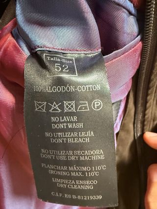 Chaqueta Blazer americana Caballero Marrón