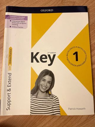 Key to Bachillerato 1. Support &Extend pack. 2 ...