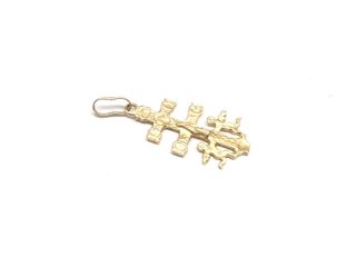 E51058-0 Crucifijo Oro 18K