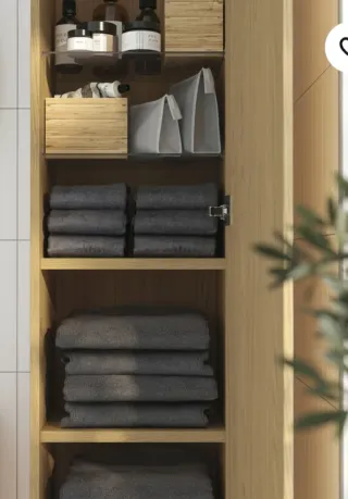 Mueble Columna baño IKEA ANGSJÖN Madera