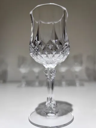 22 Copas de Cristal D'Arques transparente.