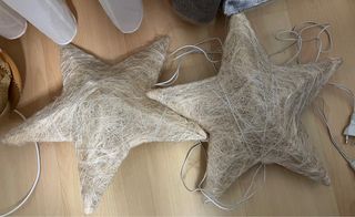 Estrellas Decoración Navidad bola de iluminación