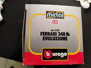 Burago Ferrari 348 tb Evoluzione 1:24