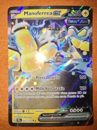 Manoferrea EX 031/131 Ita Rara Holo Carte Pokemon
