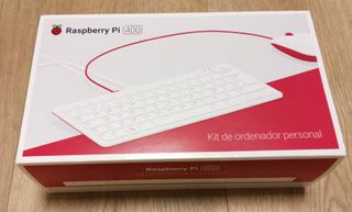 Raspberry Pi 400 Teclado y Ratón Blanco