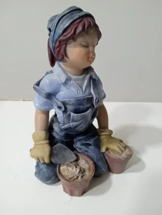 Figuras Niñas Cerámica Colección