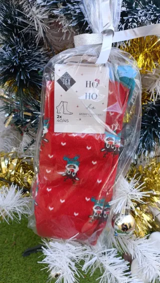 Calcetines Navideños TEX Talla 40/45