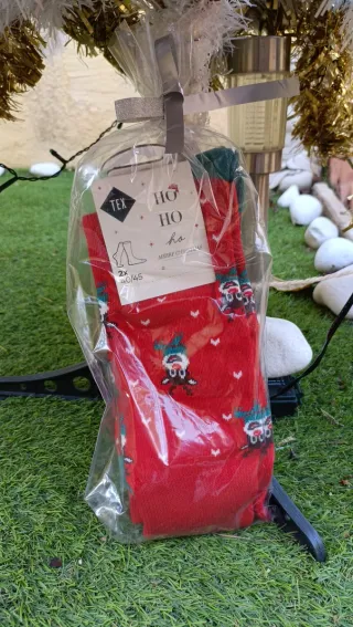 Calcetines Navideños TEX Talla 40/45