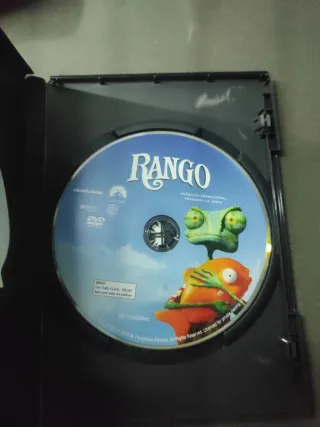 DVD Rango Película Infantil Español