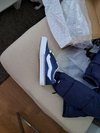 Chaqueta The North Face y Vans