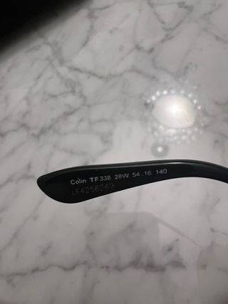 Occhiali da sole Tom Ford oro e blu