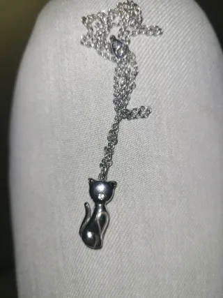 Collana Morellato Gattino con Zircone Argento