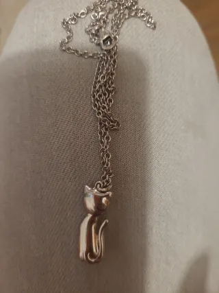 Collana Morellato Gattino con Zircone Argento