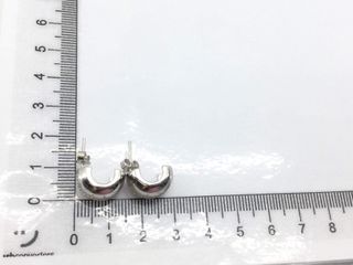 pendientes plata 925mm con piedra con circonita