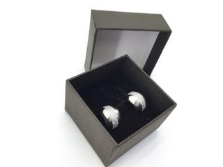 pendientes plata 925mm con piedra con circonita