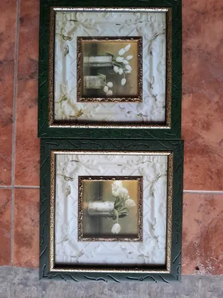 Juego de 2 cuadros decorativos