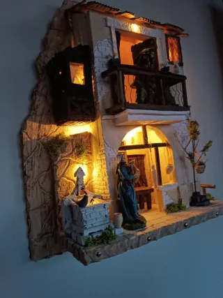 Presepe artigianale napoletano