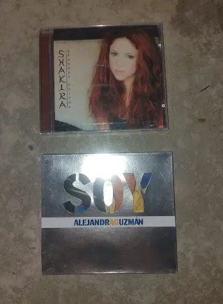 CD Shakira Grandes Exitos y Soy Alejandra Guzman