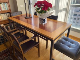 Mesa comedor industrial 6 personas