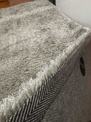 Alfombra salón gris plata  Precio negociable