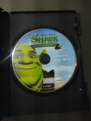 DVD Shrek Felices para Siempre: El Capítulo Final