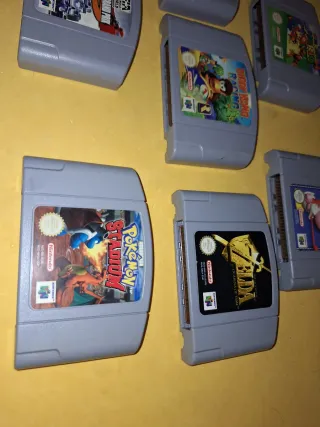 Lote Juegos Nintendo 64: Mario, Zelda, Pokémon..