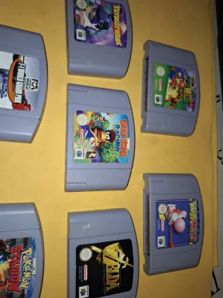 Lote Juegos Nintendo 64: Mario, Zelda, Pokémon..