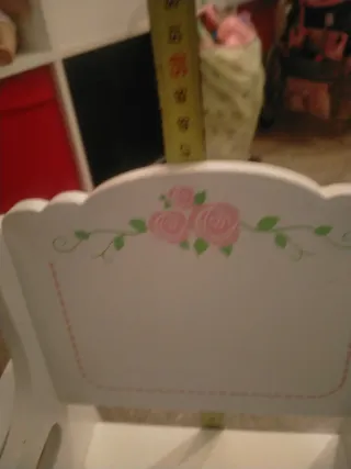 Trona de madera para bebé